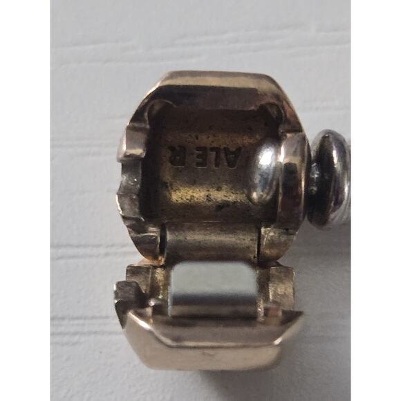 Pandora Moments Snake Chain Bracelet Rose Gold Clasp ALE sterling silver 8" - Picture 3 of 6